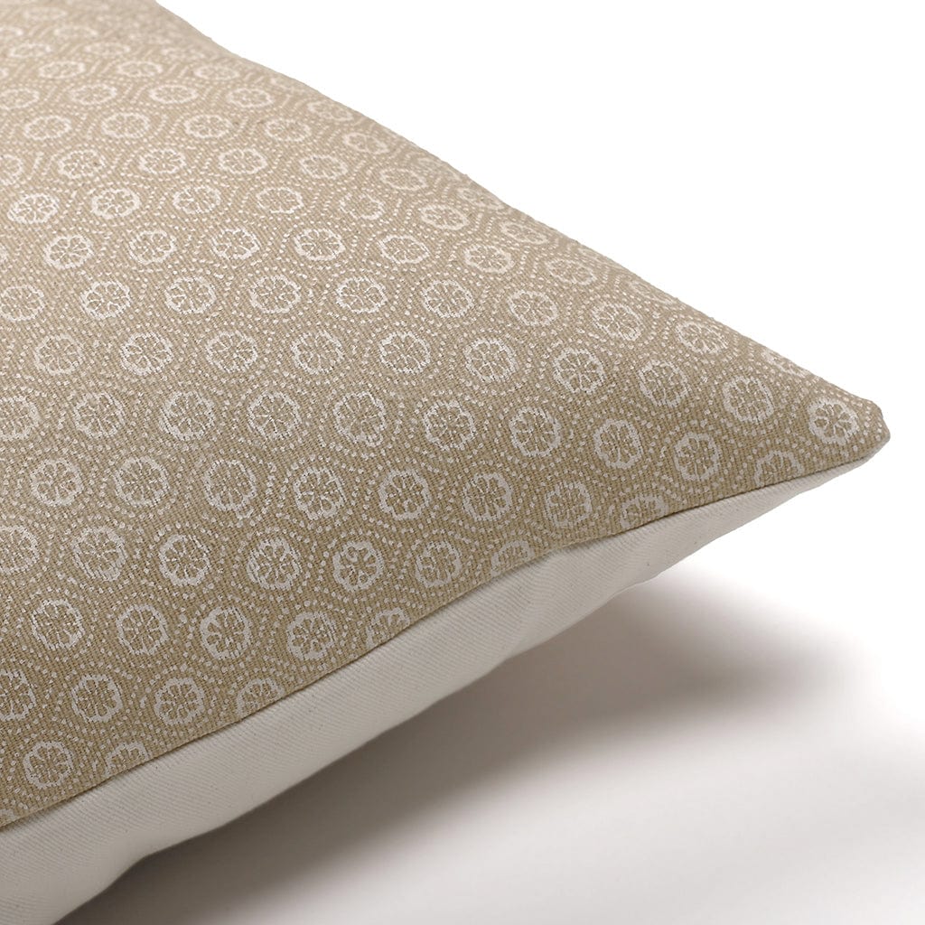 Taupe lumbar cheap pillow