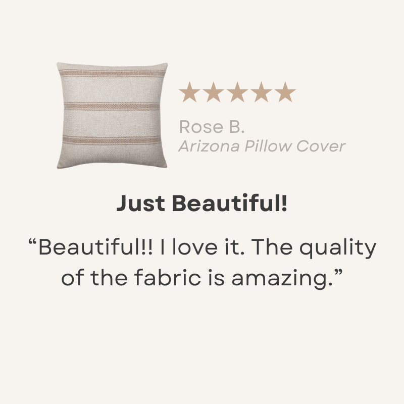 Linen Pillow Cover  Laurel & Blush - Laurel and Blush