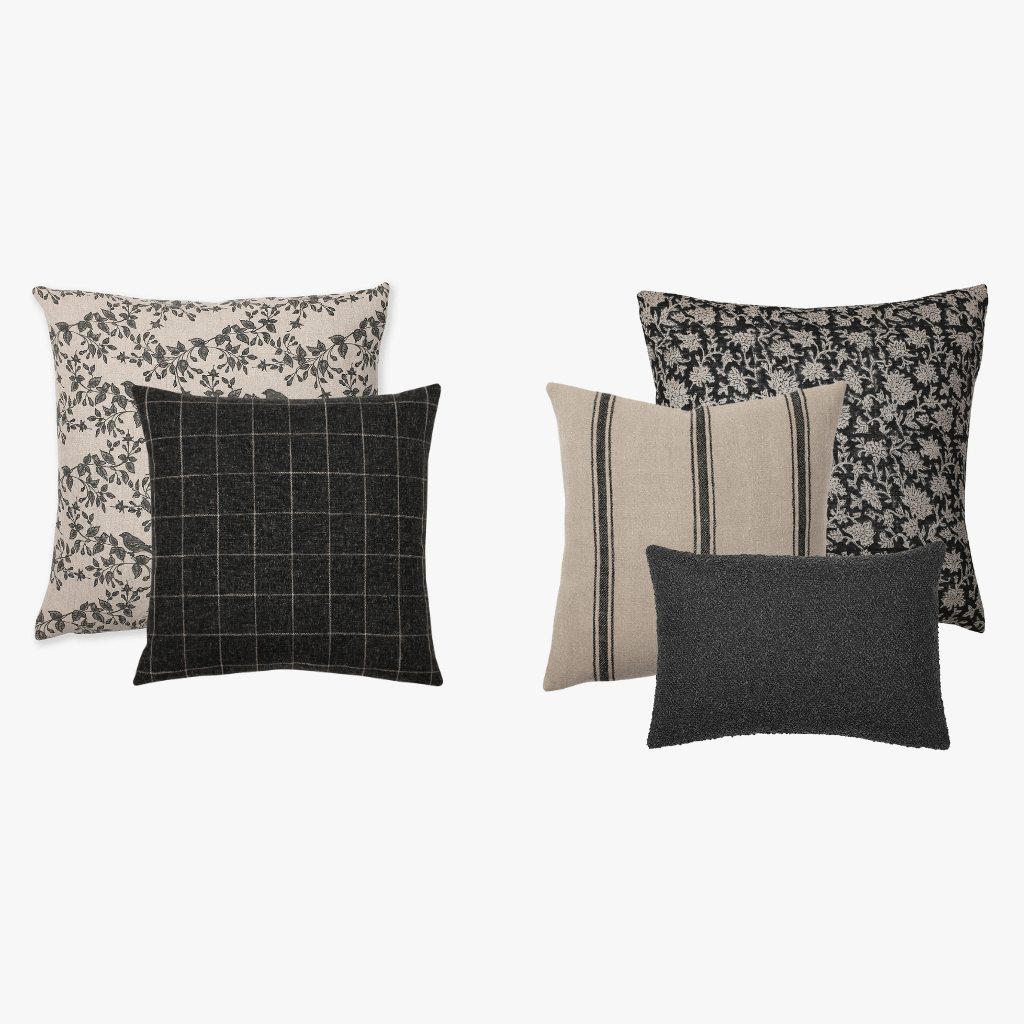 Silas Pillow Combo with Magnolia, Mavis, Felix, Maverick, and Onyx Lumbar