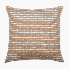 Bardot Lumbar Pillow Cover in Burlap